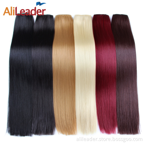 Colorful Curly 5-Clips In 20Inches Long Hair Extensions